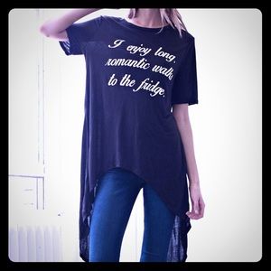 Jac Vanek long slit top!